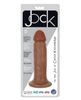 דילדו צבע מוקה באורך של 15.2 ס"מ XR Brands -  Jock 6 Inch Dildo 