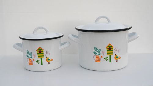 סיר ישר מאוייר קוטר 18 ס