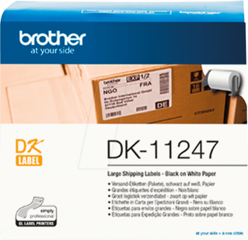 גליל מדבקות מקורי Brother DK11247