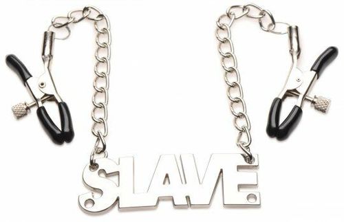 מצבטי פטמות שרשרת עבדים | Enslaved Slave Chain Nipple Clamps