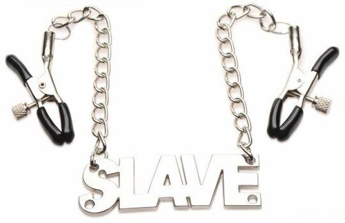 מצבטי פטמות שרשרת עבדים | Enslaved Slave Chain Nipple Clamps