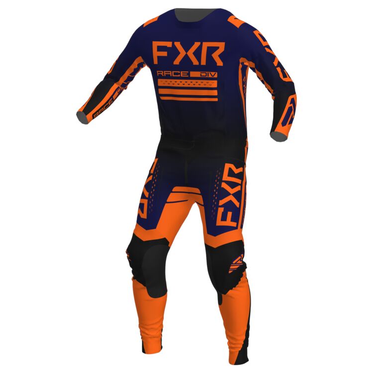 חליפת רכיבה FXR CONTENDER כחול\כתום