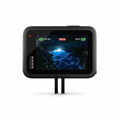 GoPro Hero 12 Black תצוגה אחורית עם חיבור אביזרים