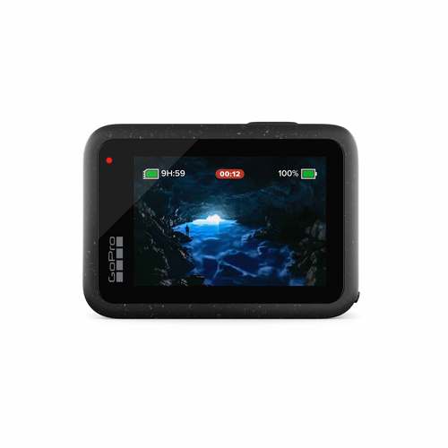 GoPro Hero 12 Black תצוגה אחורית עם מסך דלוק