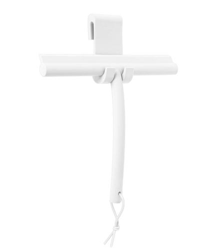  מגב עם וו תלייה לבן VIPO Shower wiper White