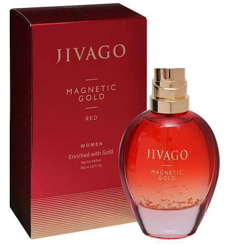 Jivago Magnetic Gold Red 100ML EDP ג'יוואגו מגנטיק גולד רד לאישה