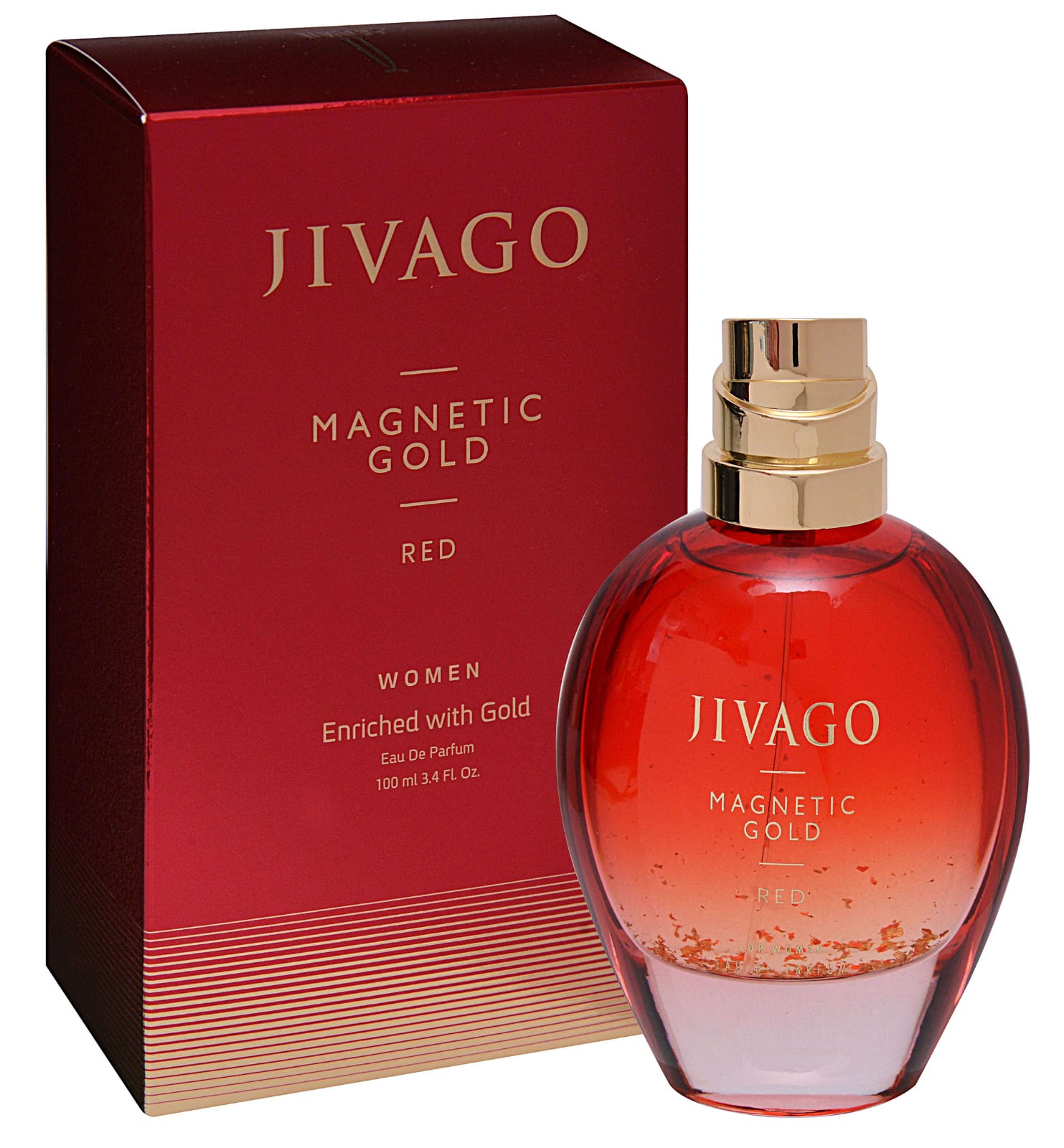 Jivago Magnetic Gold Red 100ML EDP ג