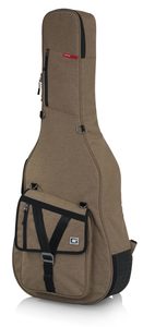 נרתיק לגיטרה אקוסטית בצבע חאקי GATOR GT-ACOUSTIC-TAN Transit Series