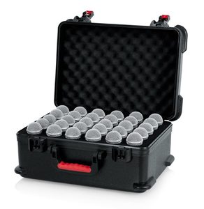 ארגז ל 30 מיקרופונים וכבלים GATOR GTSA-MIC30 Polyethylene