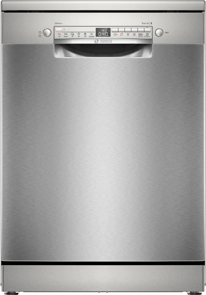 מדיח כלים רחב 13 מערכות כלים SMS2HAI12E Serie 2 בוש BOSCH דמוי נירוסטה