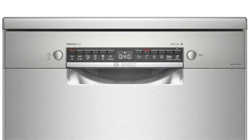 מדיח כלים רחב SMS4HBI48Y Serie 4 בוש BOSCH דמוי נירוסטה