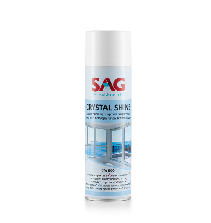 חומר לניקוי חלונות – CRYSTAL SHINE- CS500