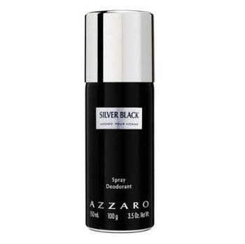 Silver Black Azzaro Pour Homme Deodorant 150ML