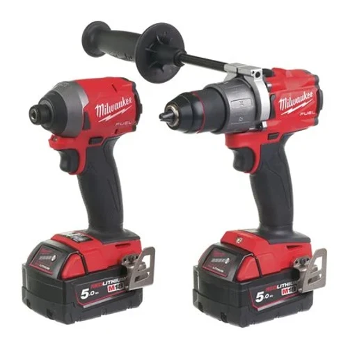  סט מברגת אימפקט ומקדחה רוטטת מקצועי M18 FUEL™ Milwaukee דגם M18 FPP2A2