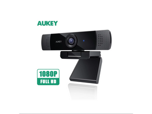 מצלמת רשת AUKEY LME1 בחיבור USB ברזולוציית Full HD כולל מיקורופון מובנה