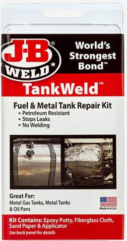 דבק אפוקסי למתכת סט לריתוך קר של מכלי מתכת J-B WELD