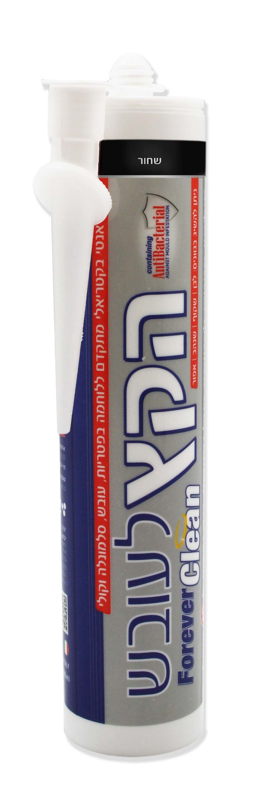 סיליקון סניטרי שחור בתרמיל 300 מ״ל הקץ לעובש