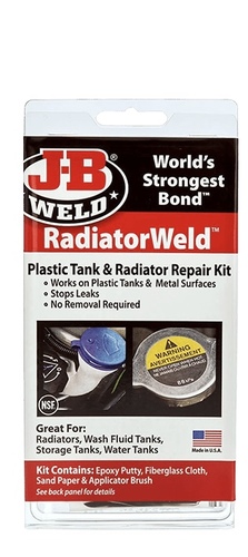דבק אפוקסי לתיקון מיכלי פלסטיק J-B WELD