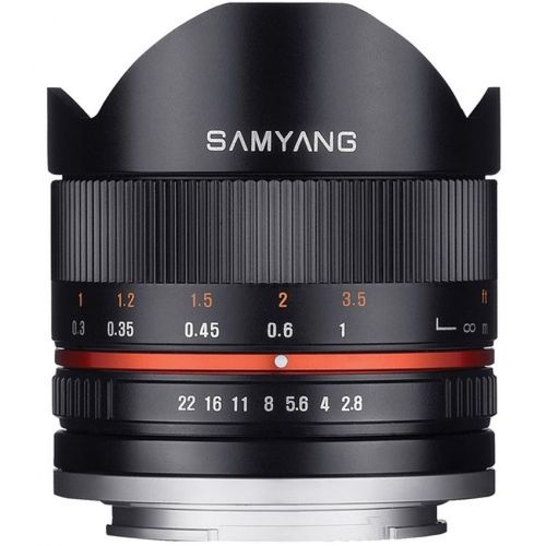 Samyang 8mm f/2.8 fisheye II For Sony E-mount רשמי