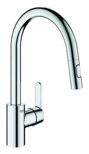 ברז מטבח נשלף GET כרום ניקל GROHE