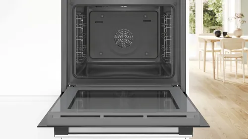 תנור בנוי 71 ליטר 7 תוכניות Bosch Serie 4 HBA534BR0Y - צבע נירוסטה