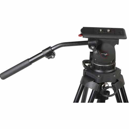 חצובת וידאו קרבון כוללת ראש וידאו Cartoni Focus 12 Smart-Stop SDS רשמי