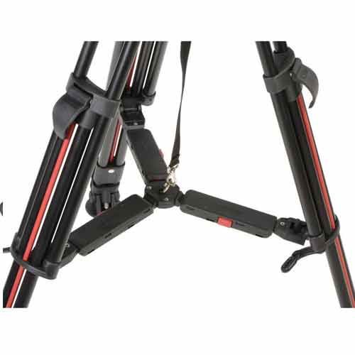 חצובת וידאו קרבון כוללת ראש וידאו Cartoni Focus 12 Smart-Stop SDS רשמי