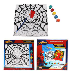 קנבס לצביעה לפי מספרים - SPIDERMAN