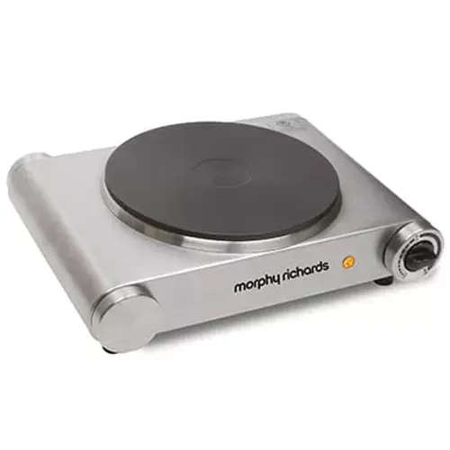 כירה חשמלית בגימור נירוסטה Morphy Richards