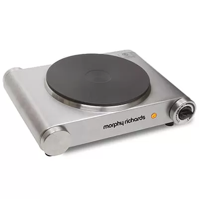 כירה חשמלית בגימור נירוסטה Morphy Richards