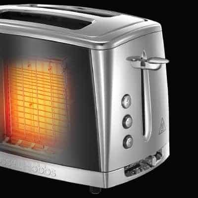 מצנם טוסטר קופץ Russell Hobbs LUNA Moonlight Gray