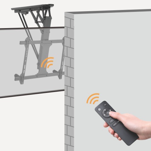 זרוע חשמלית תקרתית לטלוויזיה עד 75" EAZO ECL75PRO