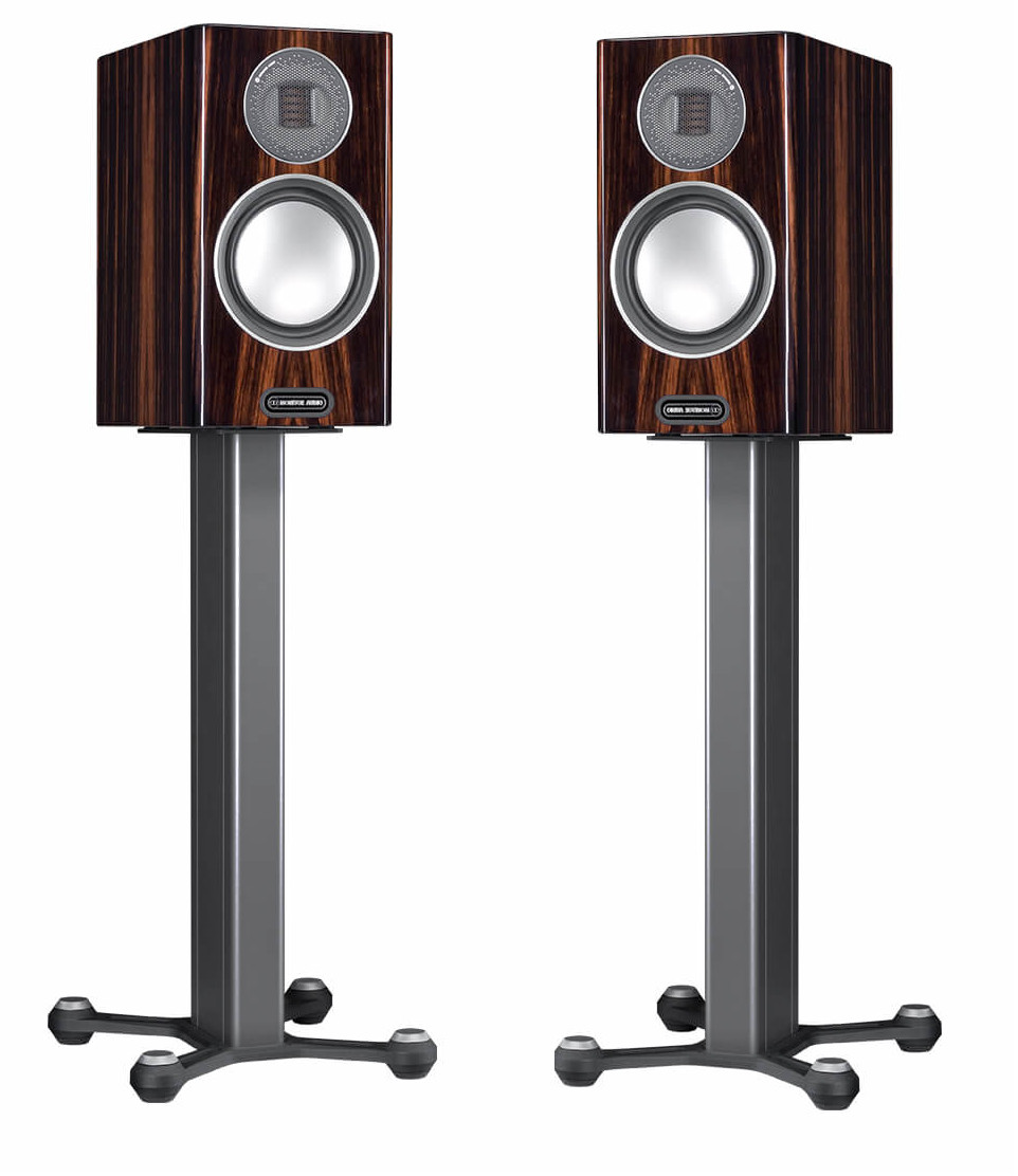 זוג מעמדים לרמקולים מדפיים MONITOR AUDIO STANDS