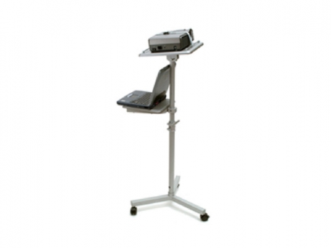 עגלת נשיאה למקרן + מדף למחשב נישא דגם:B-TECH BT 890
