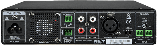 מגבר סטריאו משולב מיקסר Next MX120 כולל Bluetooth