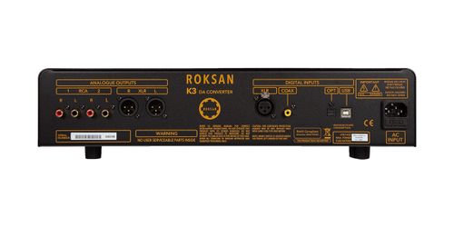 ממיר אות דיגיטלי לאנלוגי  ROKSAN K3 DAC מתצוגה