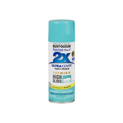 ספריי צבע שחור מט 2X - RUST-OLEUM  