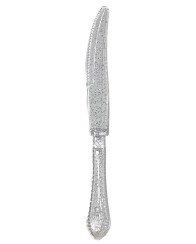 10 סכינים וירסאי נצנץ שקוף 