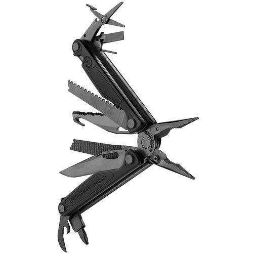 לדרמן CHARGE PLUS מושחם עם נרתיק בצבע שחור מבית לדרמן LEATHERMAN