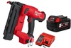 אקדח מסמרים ישר כולל סוללה 5AH דגם Milwaukee M18 FN18GS fuel