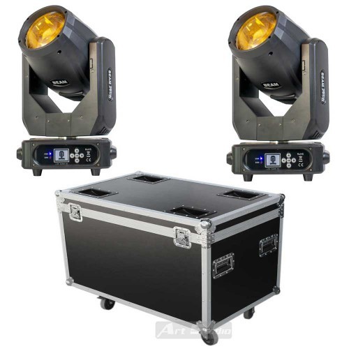 זוג פנסים חכמים + קייס דגם L BEAM-295-SET מבית Apextone