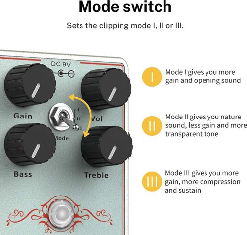 פדאל אוברדרייב Dumbal Drive Overdrive מבית DONNER