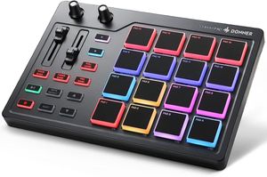 מקלדת מידי פד BEAT עם 16 פדים מאירים DPD-16 מבית DONNER