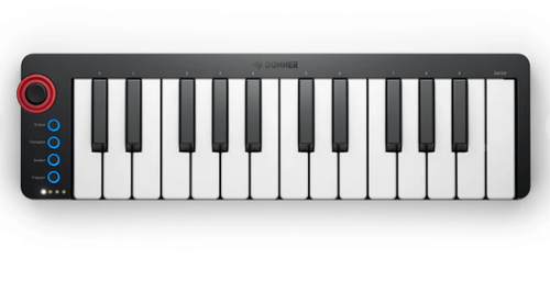מקלדת מידי מיני 25 קלידים MIDI מבית DONNER