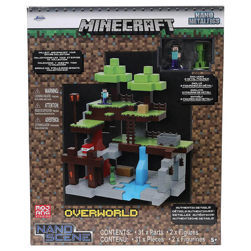 משחק הבניה מבנה גדול עם 2 דמויות - 32852 Jada Mincraft