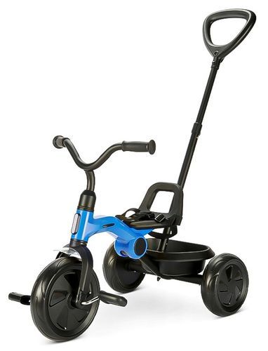 תלת אופן מתקפל עם מוט דחיפה מתנתק Ant Plus - שחור