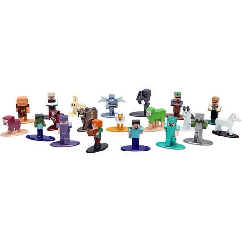 מארז 20 דמויות מיינקראפט - JADA MINECRAFT 32502