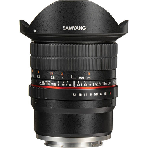 עדשה Samyang 12mm F/2.8 ED AS NCS Fisheye for Sony E
