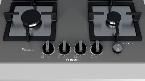 כיריים גז 4 להבות בישול Bosch Serie 6 PPH6A9M20Y FlameSelect