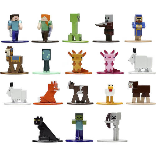 מארז 20 דמויות מיינקראפט - 33694 JADA Minecraft